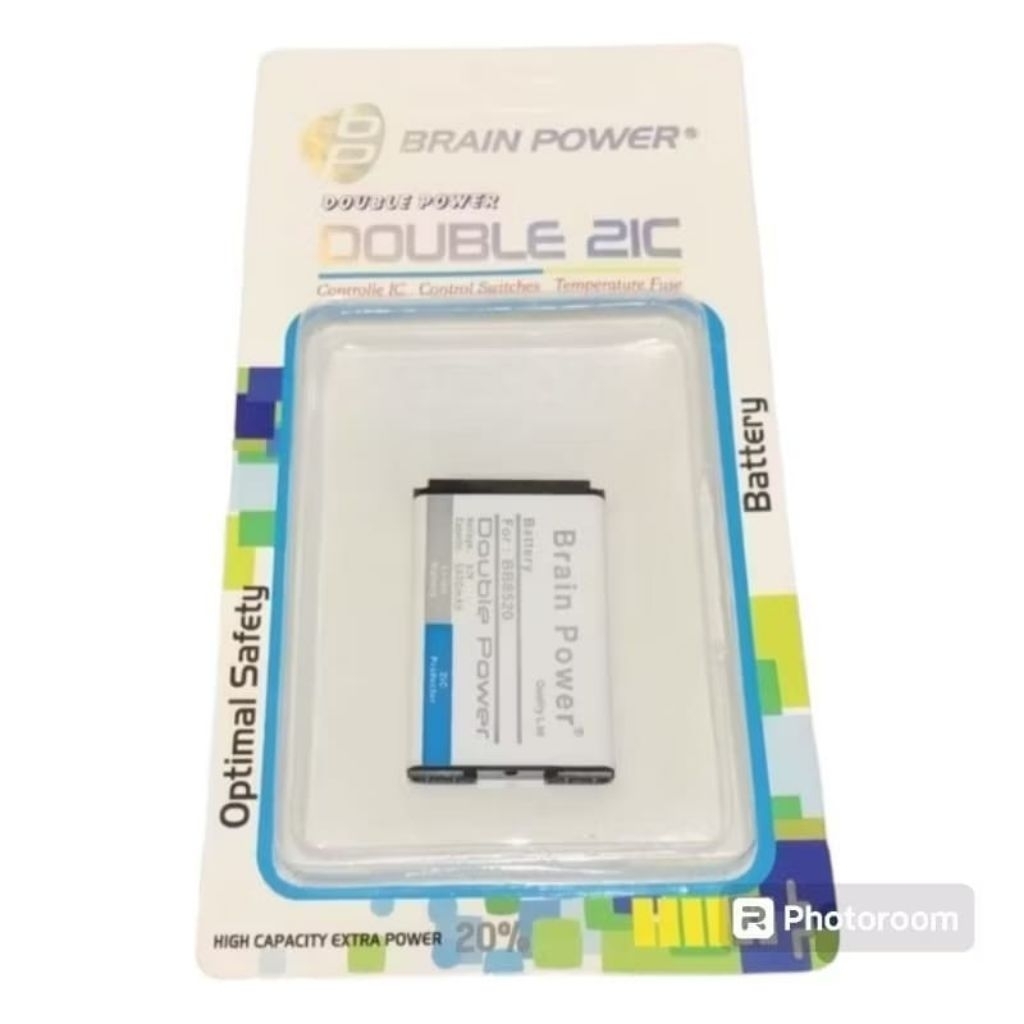 Batre Baterai Black Berry Gemini BB 8520 - 9300 Doubel Power
