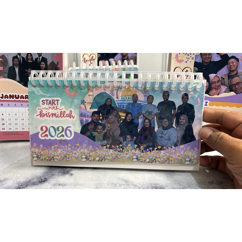 Kalender Meja/Kalender Duduk