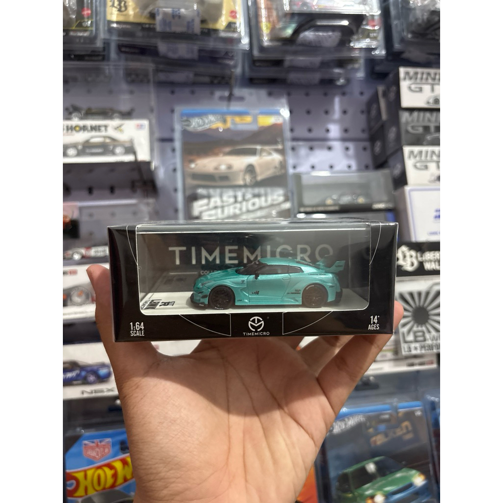 Time Micro LBWK Nissan GTR R35 Tiffany Blue