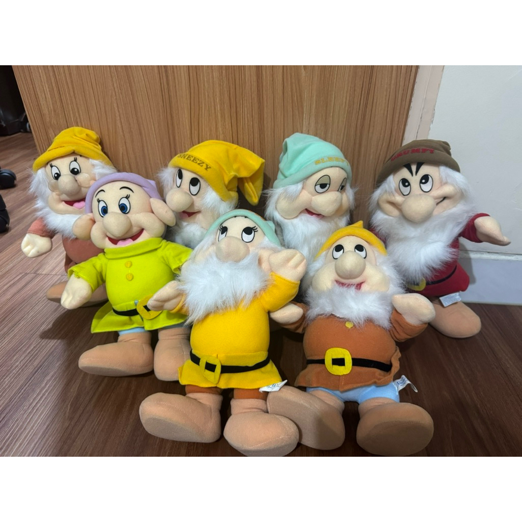 Boneka 7 Kurcaci Disney (asli impor dari thailand)