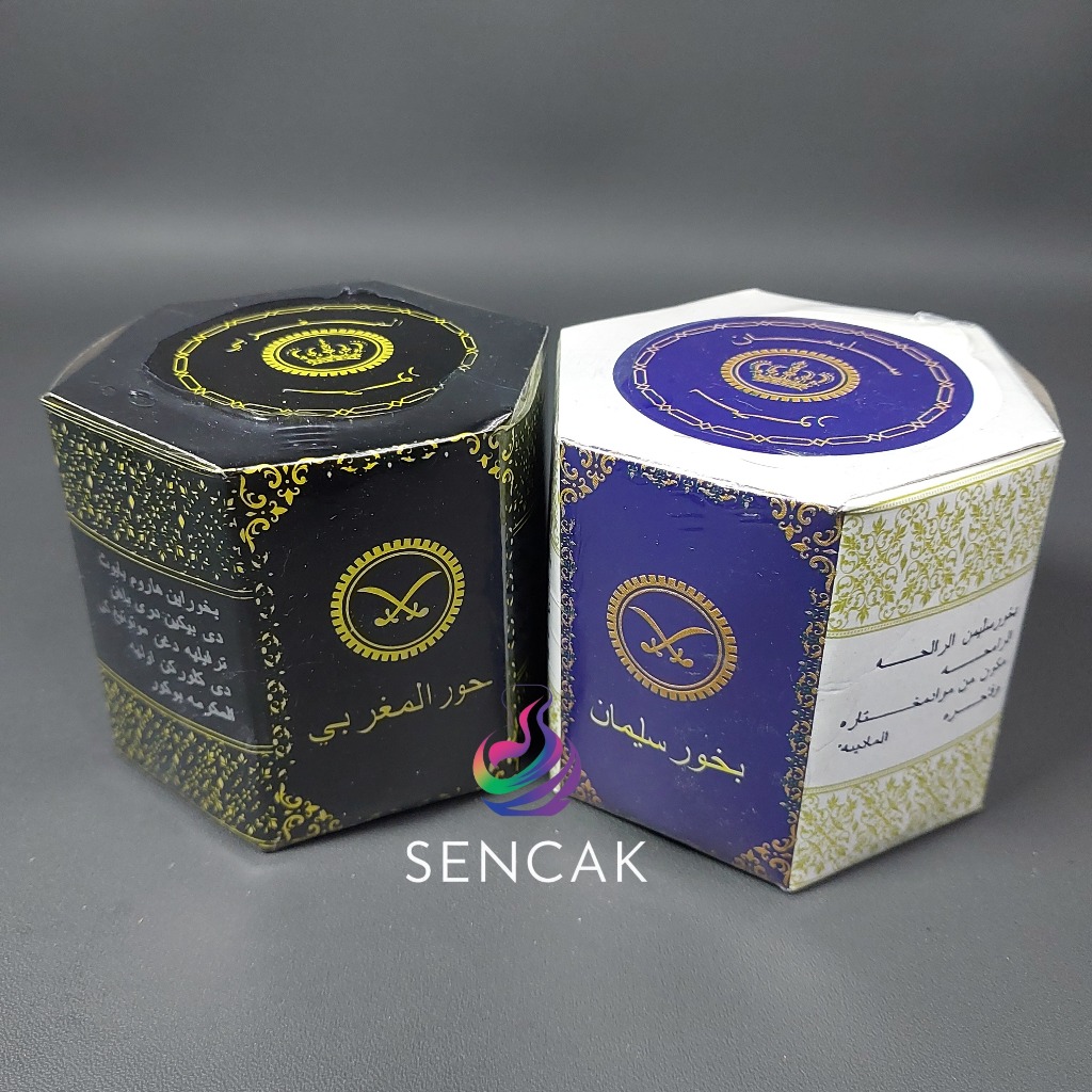 Aromatherapi Buhur Segi Enam Sulaiman dan Maghribi