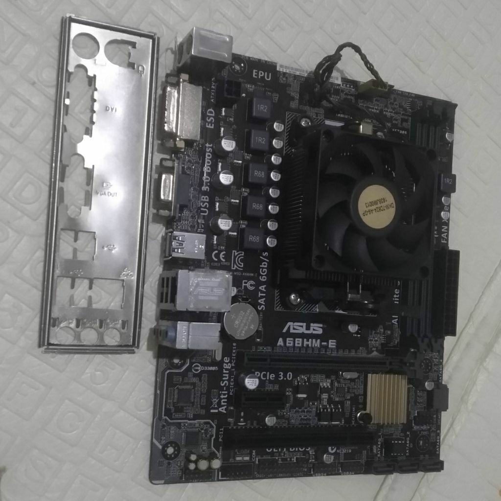 ASUS A68HM-E + AMD Athlon X4 860K