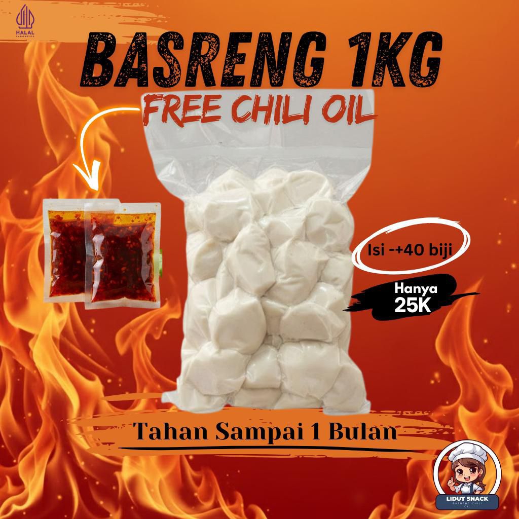 *PABRIK BASRENG* 1 KG MENTAH MURAH MERIAH