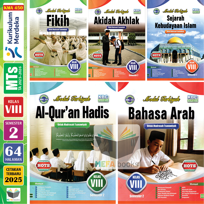 LKS Tarbiyah MTs Kelas 8 Semester 1 & 2 Kurikulum Merdeka CV Arya Duta