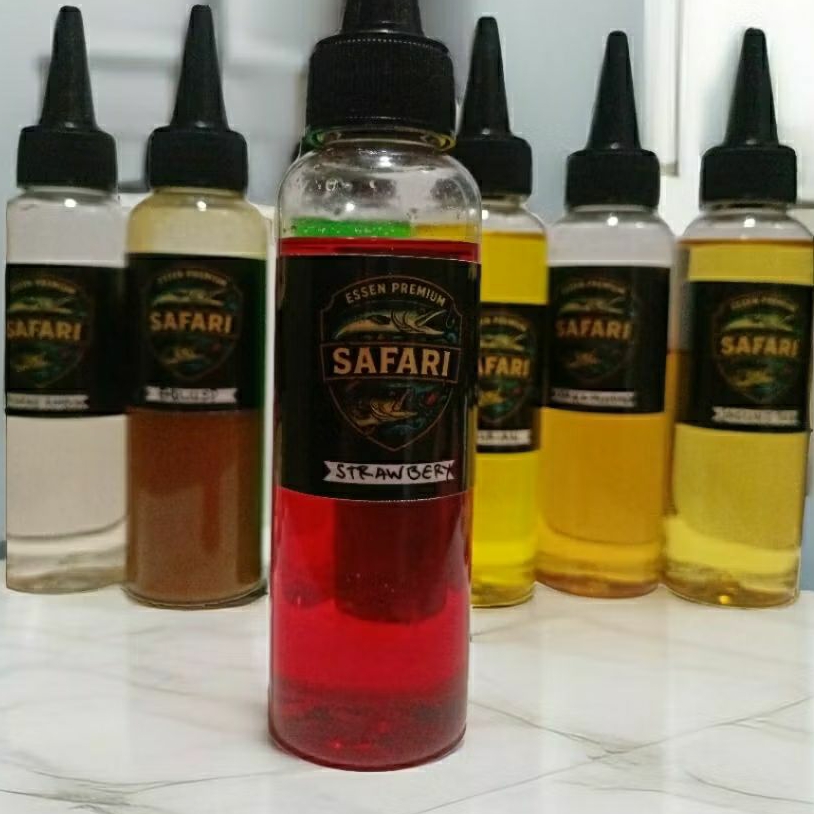 Essen Biang Strawberry Murni 30ml | Essen Mancing | Essen Biang Murni