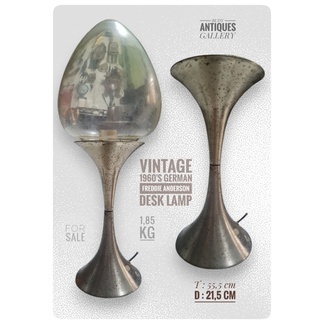 Rare Vintage 1960`s Freddie Andersen Desk Lamp