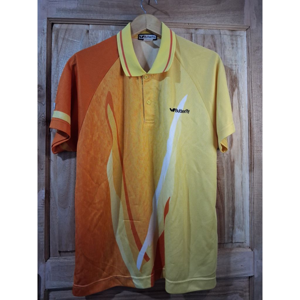 (BUTTERFLY) KAOS KERAH TENIS MEJA