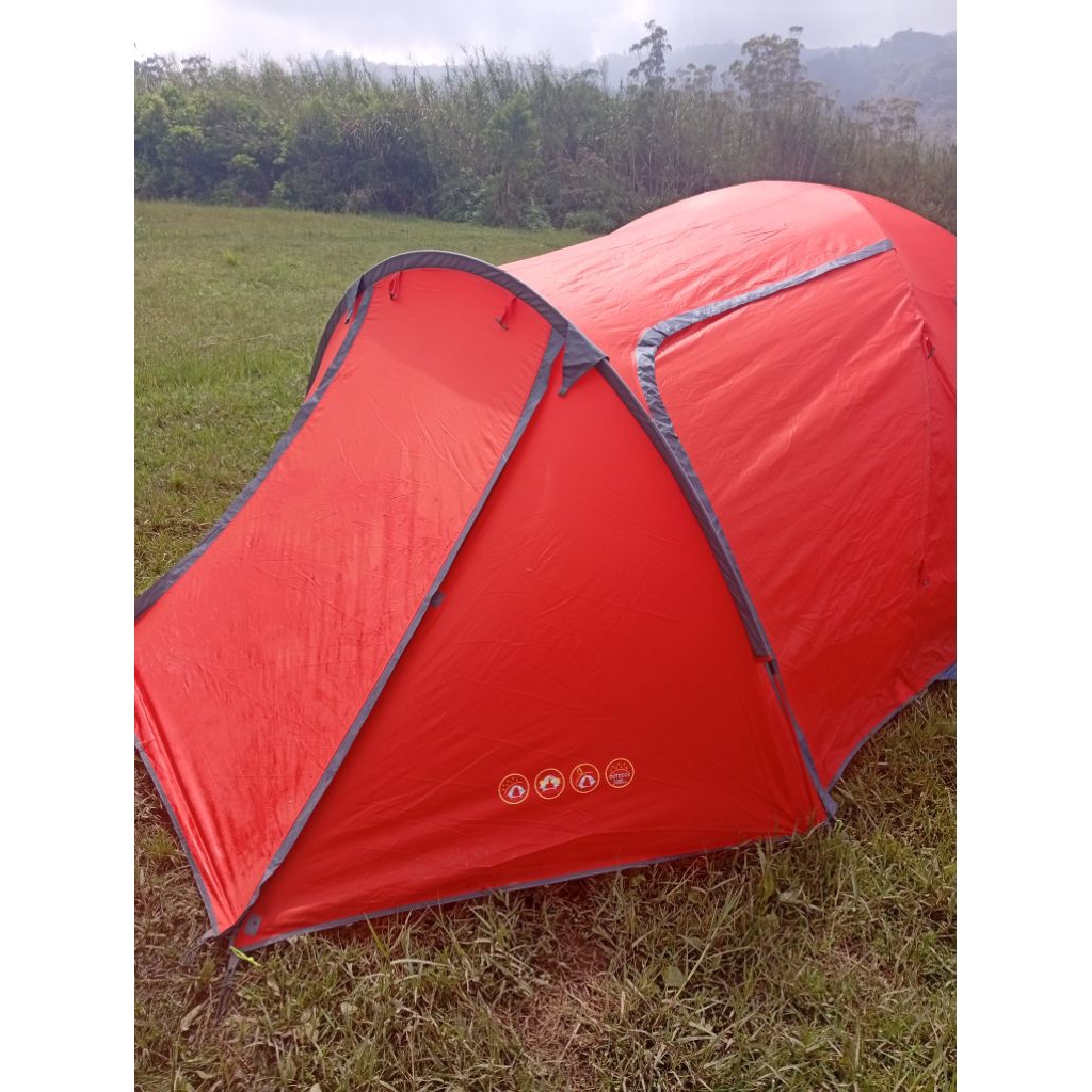 Tenda mollucas 4 pro second tenda camping tendaki borneo
