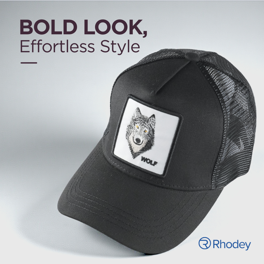 Trucker Hat Topi Polos Jaring / Mesh Original Polos Coklat Hitam Hijau Army