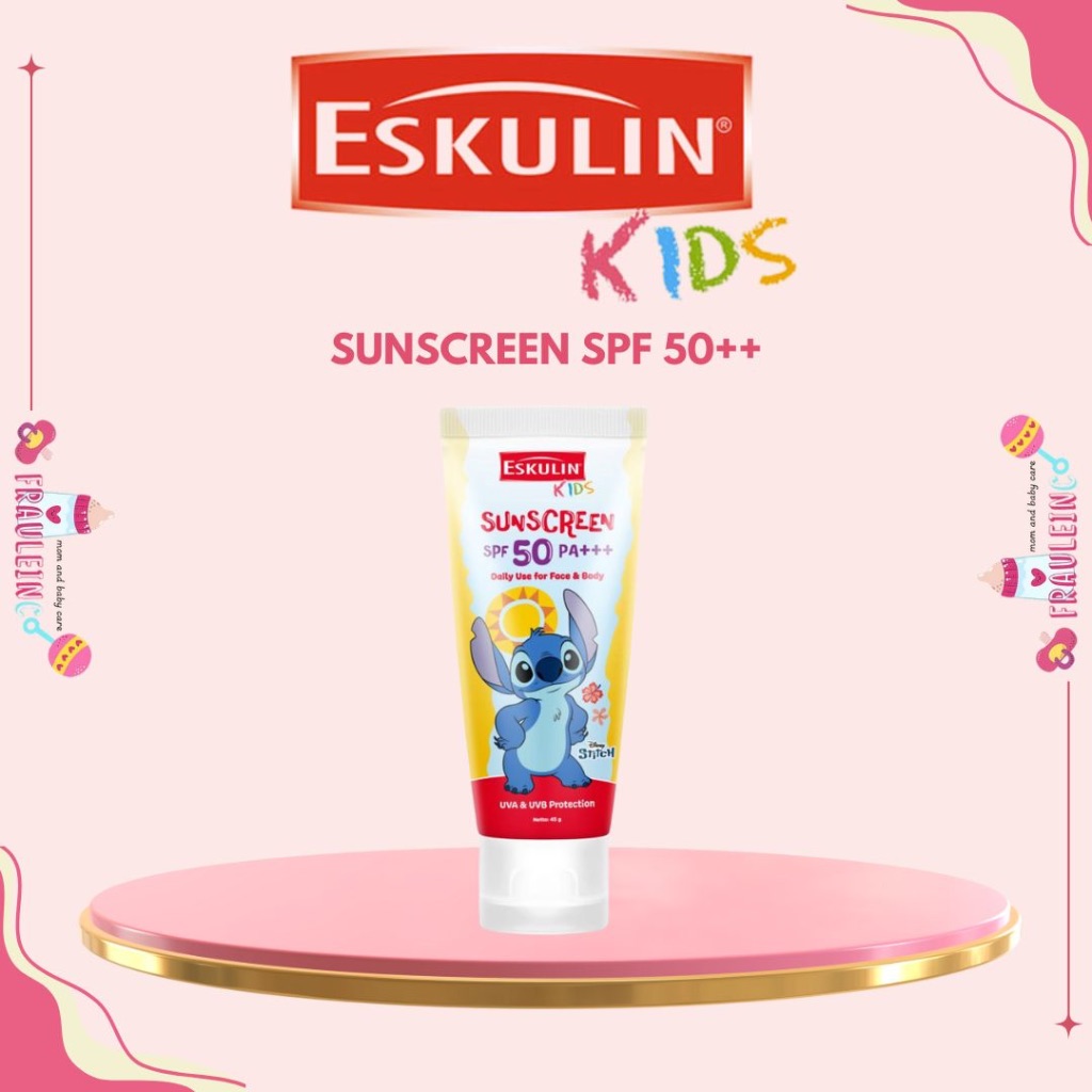 ESKULIN KIDS - Suncreen Stitch 45gr / Suncreen Anak SPF 50 PA+++