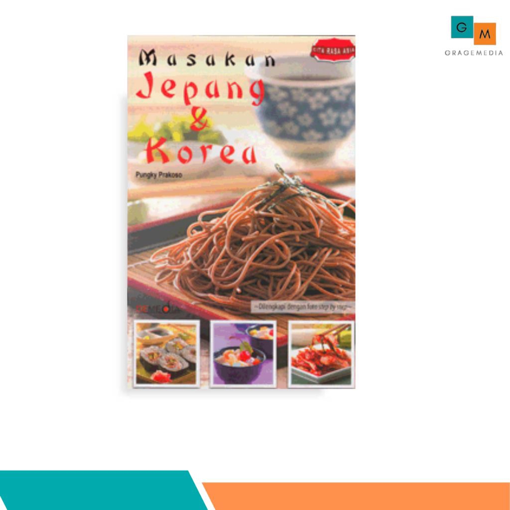 Buku Resep Masakan Jepang dan Korea - Demedia