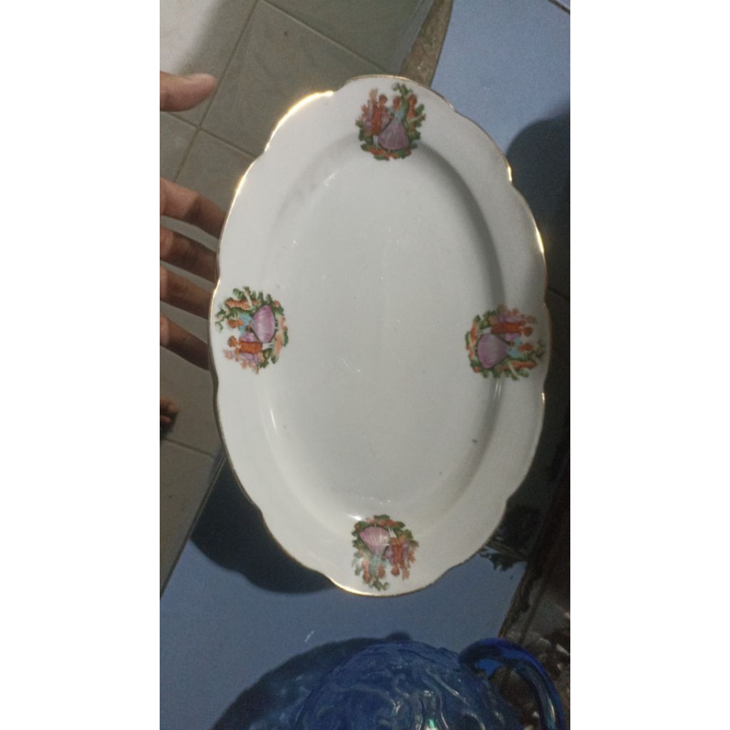 lodor keramik chinaware nyonya dansa isi 4pcs