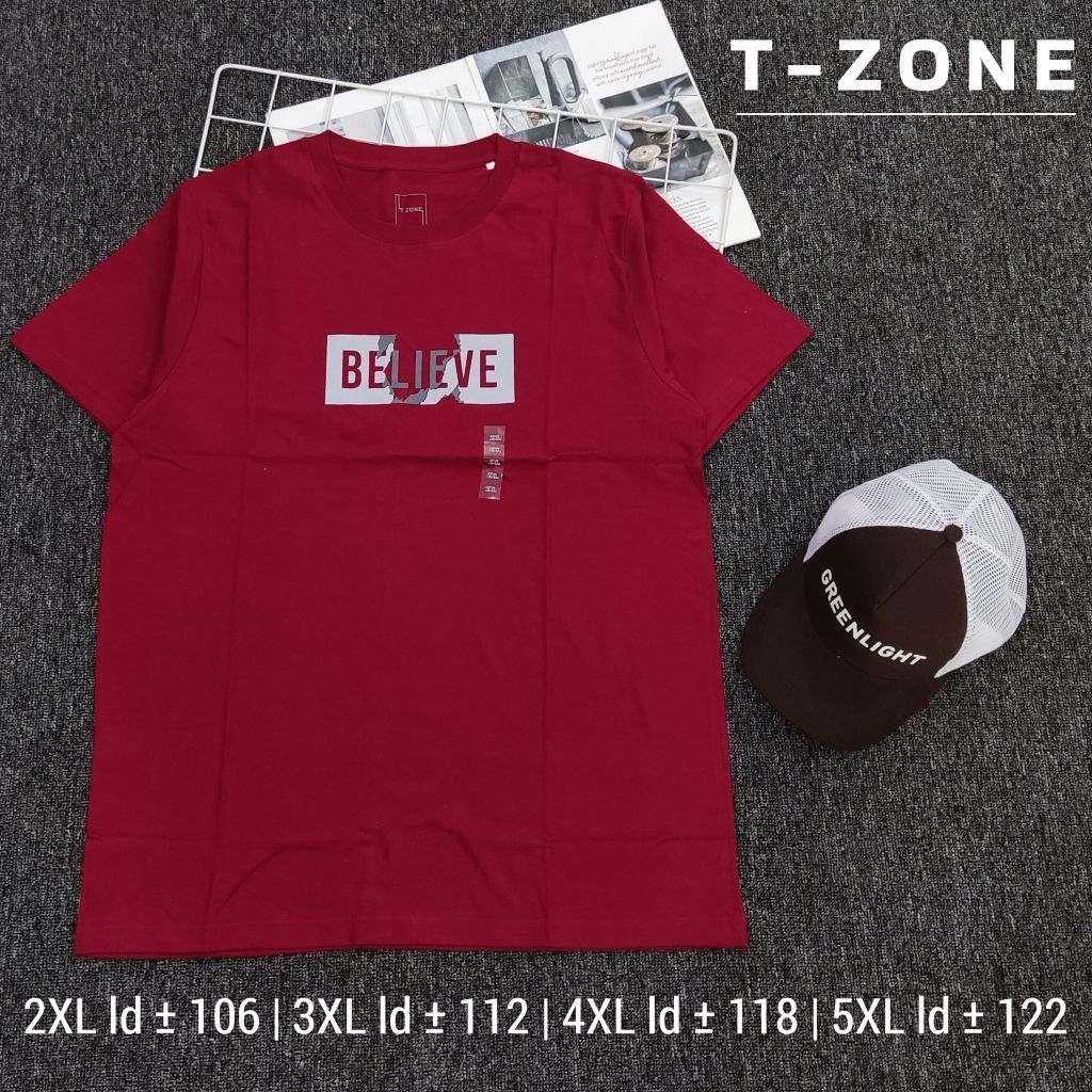 Kaos Big Size T Zone