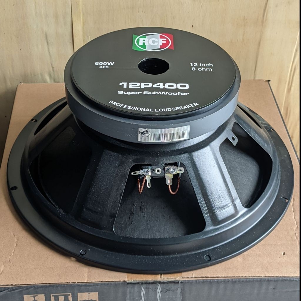 SPEAKER 12 INCH SUBWOOFER RCF 12P400 VC 3 IN ORIGINAL /speaker 12 inch subwoofer rcf 12p400 voice co