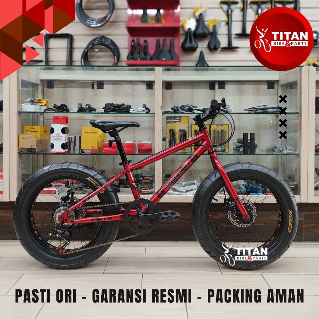 SEPEDA 20" FATBIKE WIMCYCLE FATMAN KIDS 1.0