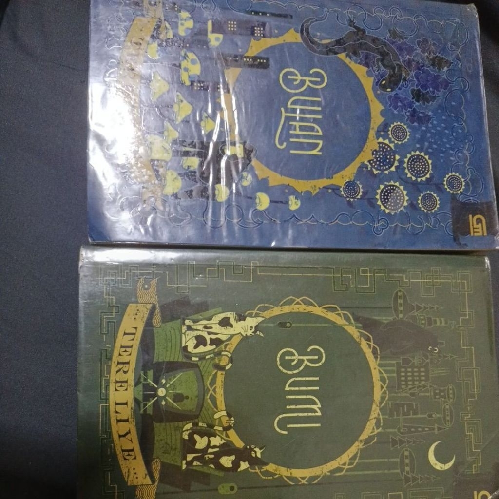Novel bumi & bulan -ORI {Preloved}