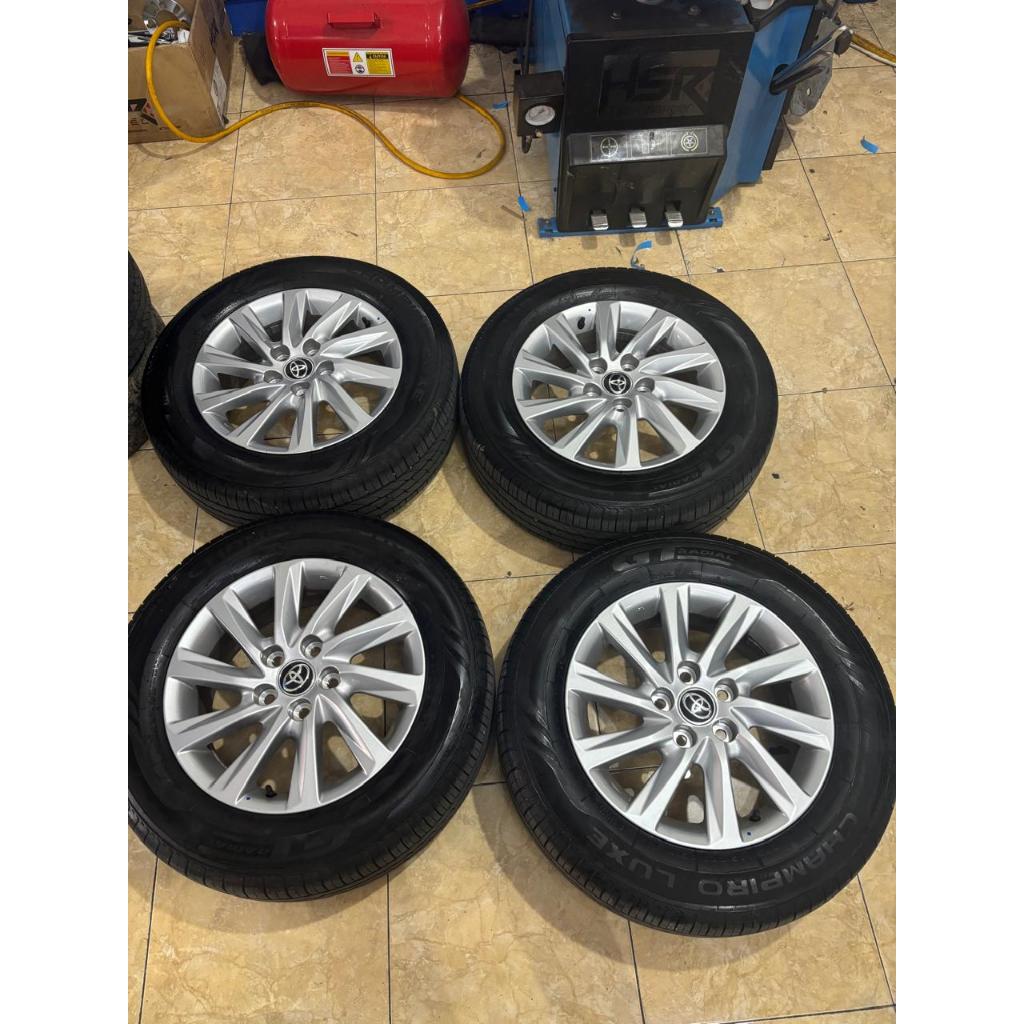 VELG MOBIL BEKAS INNOVA ZENIX Q R16 H5X114 BAN GT CHAMP (2025) 205/65 R16