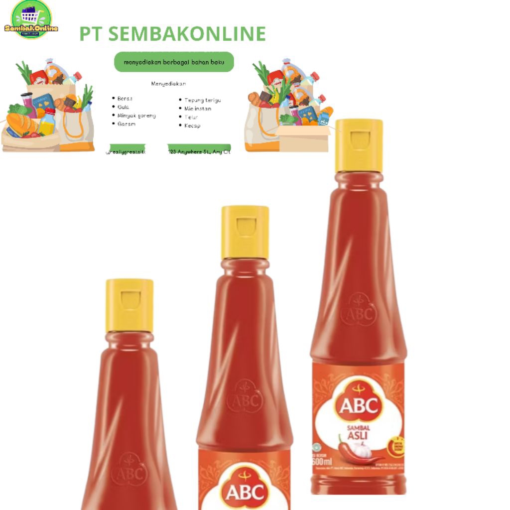 ABC Sambal Asli 600 mL // sambal abc // sambal