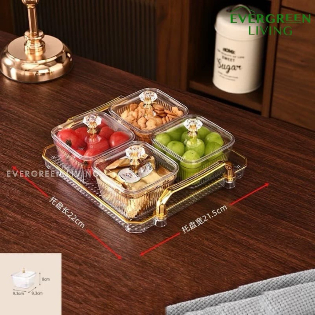 Toples Mutiara Nampan isi 4 pcs