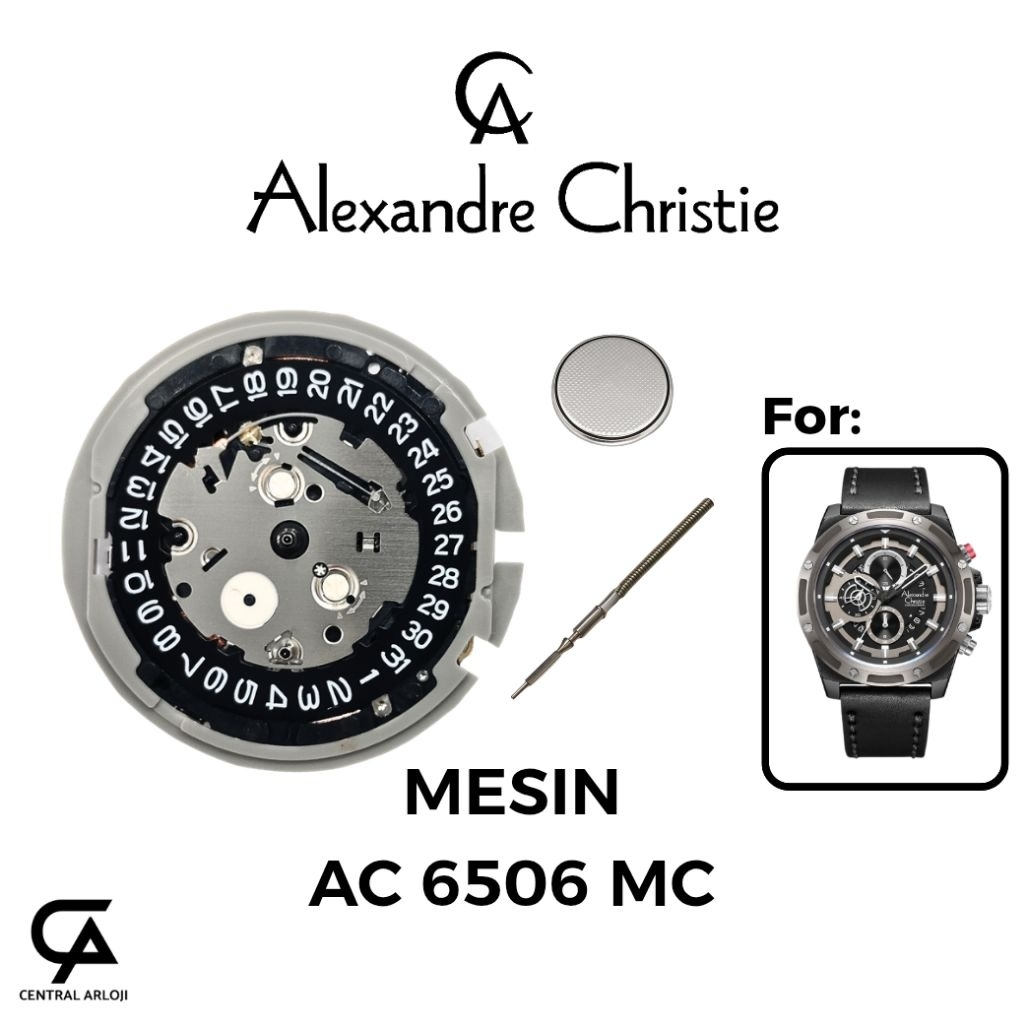Mesin Original Alexandre Christie AC 6506 MC