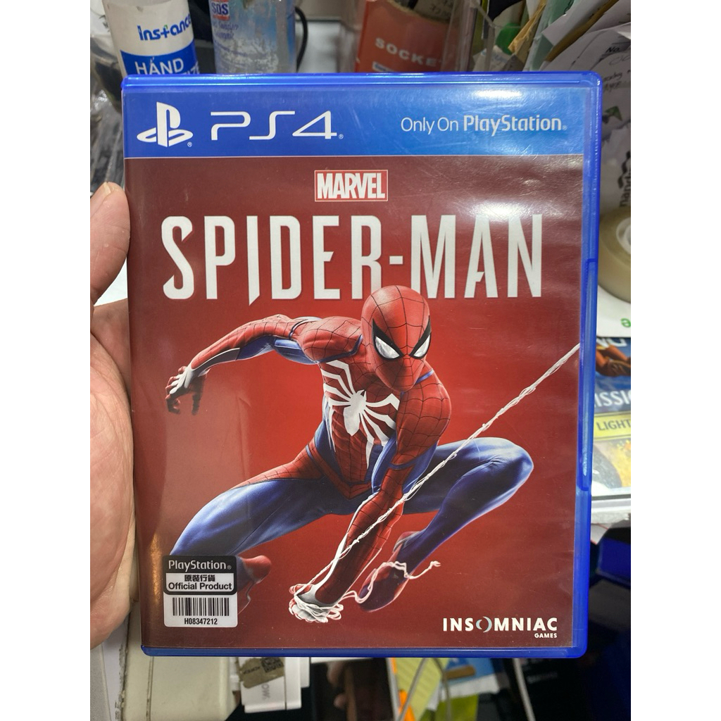 PS4 Spiderman region 3 secondhand