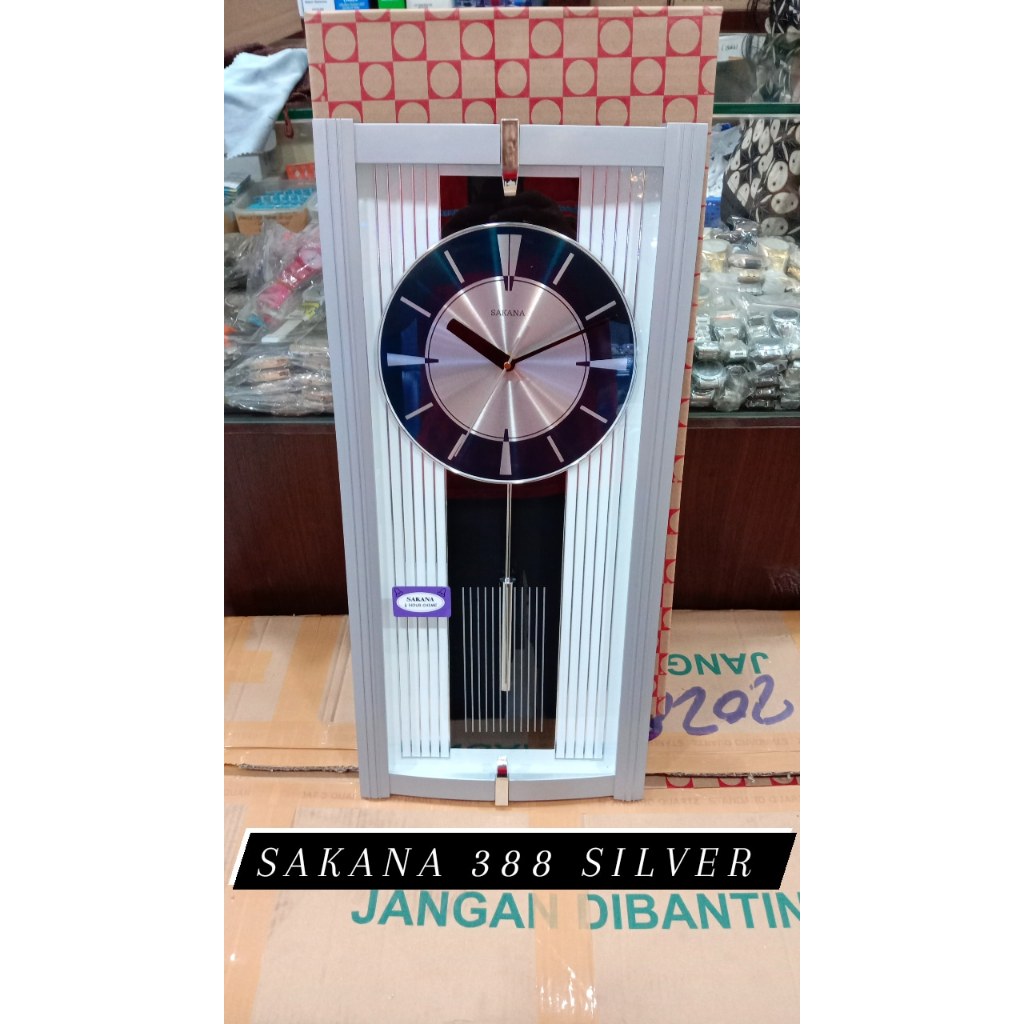 Jam Dinding Sakana Bandul 388
