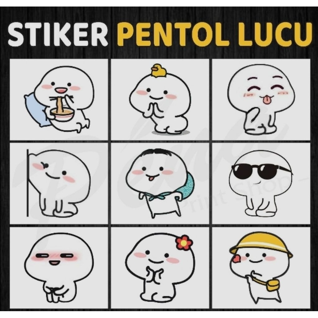 Sticker pentol
