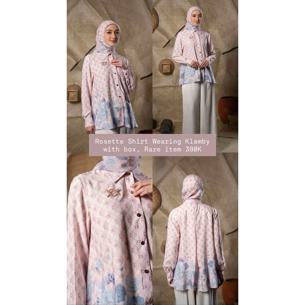 Rosette Shirt Wearing Klamby