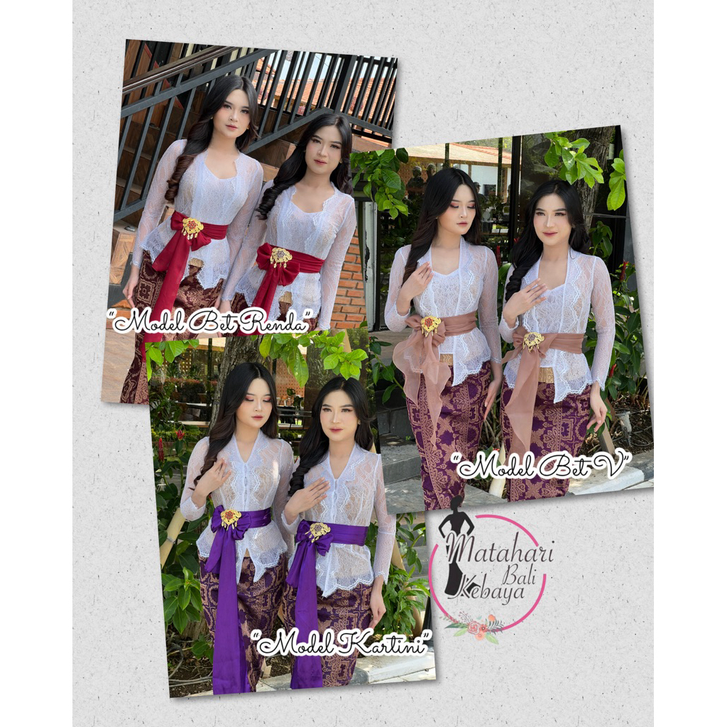 Mataharibalikebaya KEBAYA METALIK SANTILI