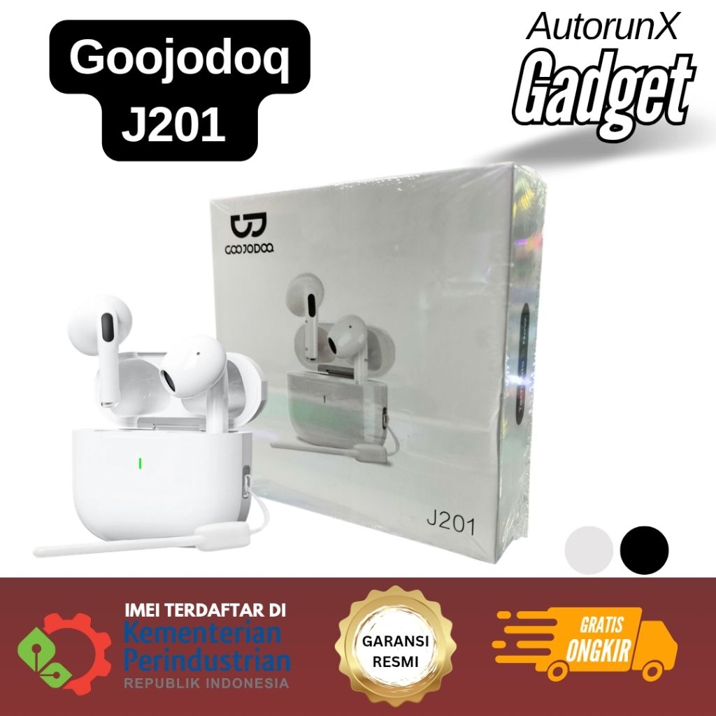 TWS Goojodoq J201 Headset Wireless