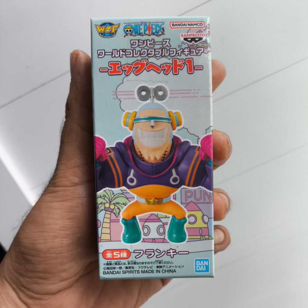 WCF ORIGINAL ONEPIECE FRANKY EGGHEAD MISB JAPVER