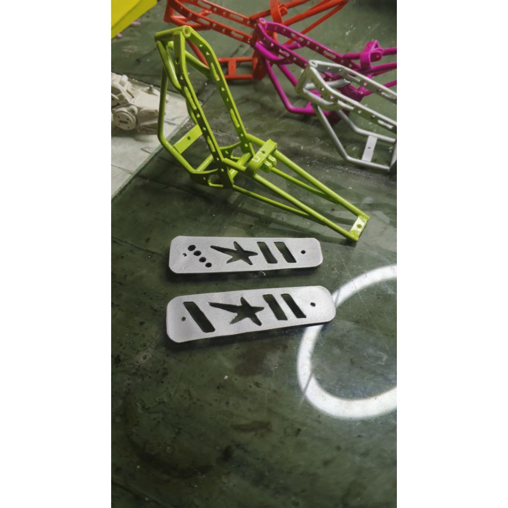 miniatur jok drag ninja ffa skala 1/12 bahan PVC