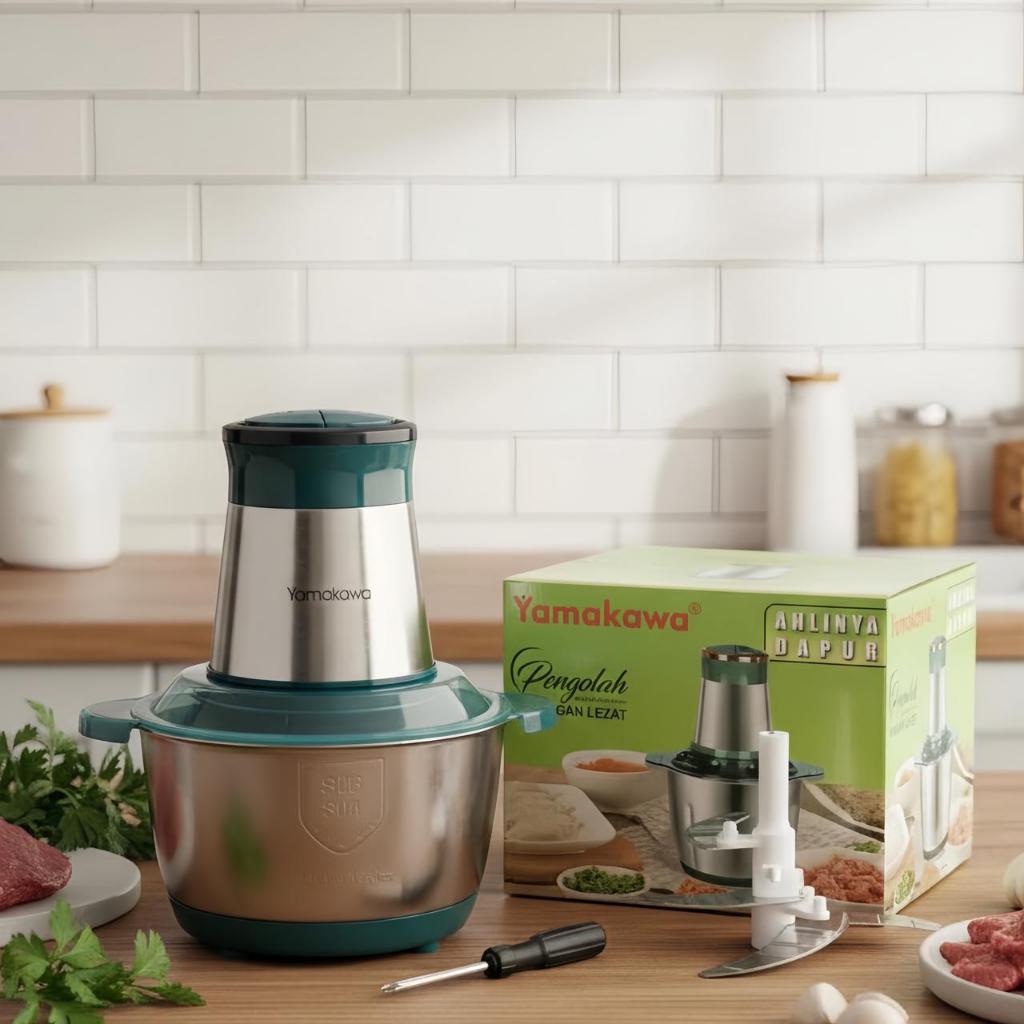 [COD] BLENDER DAGING STAINLESS STEEL YAMAKAWA CHOOPER MEAT GRINDER - BLENDER DAGING