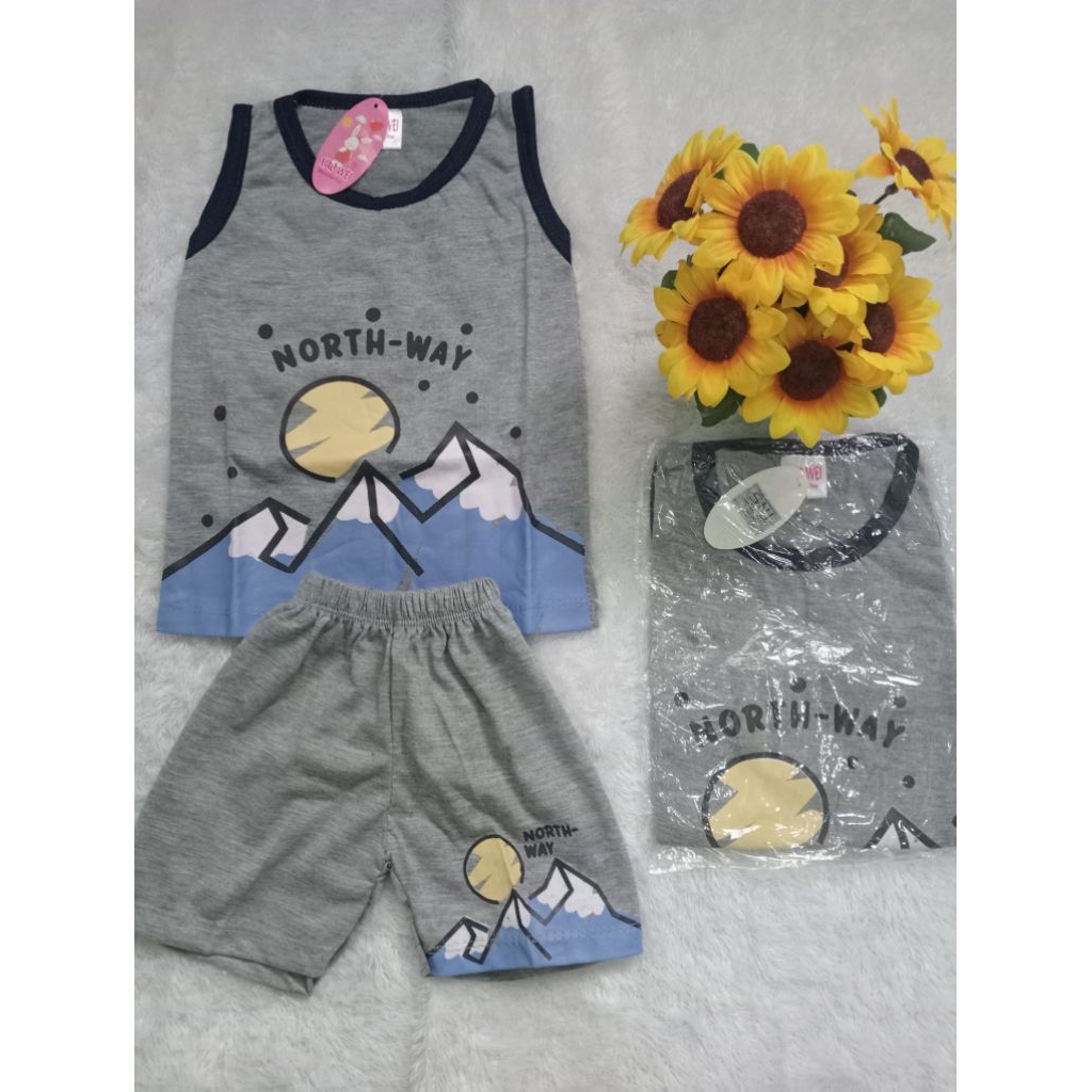 setelan ukuran S 0 bulan - 6 bulan