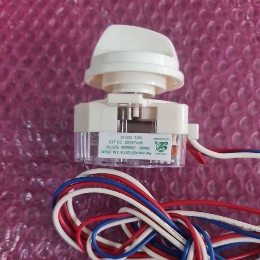 Timer WASH 3 kabel panjang  DXT15 Original sharp + knop