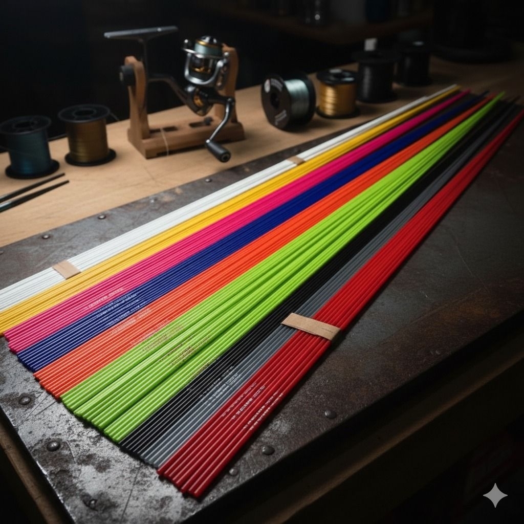 Piber joran pancing kaku