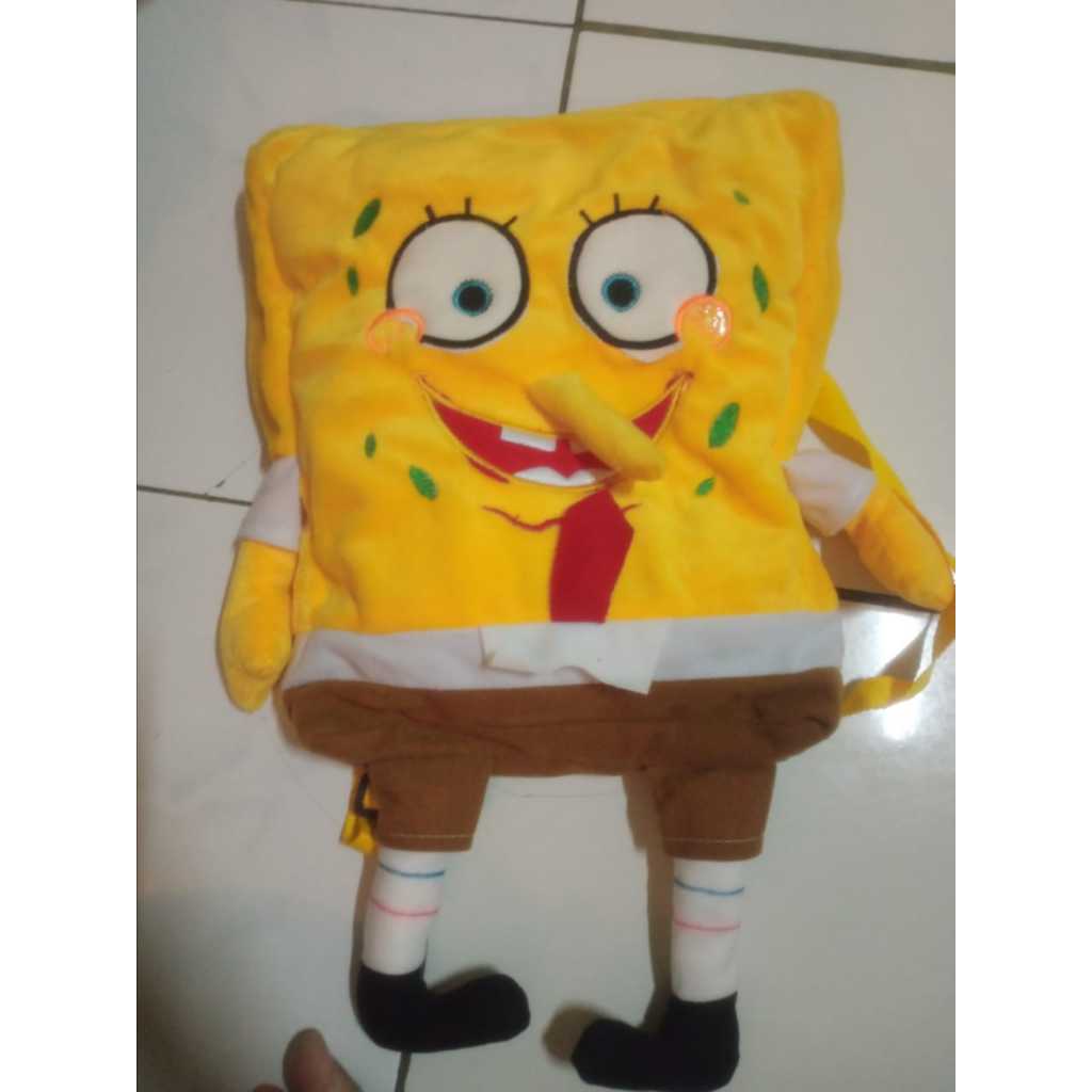 Preloved Tas Boneka Spongebob
