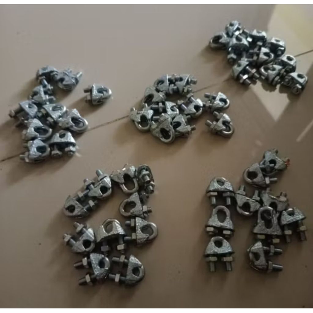 KLEM SELING GALVANIS 8MM/KUKU MACAN 8MM