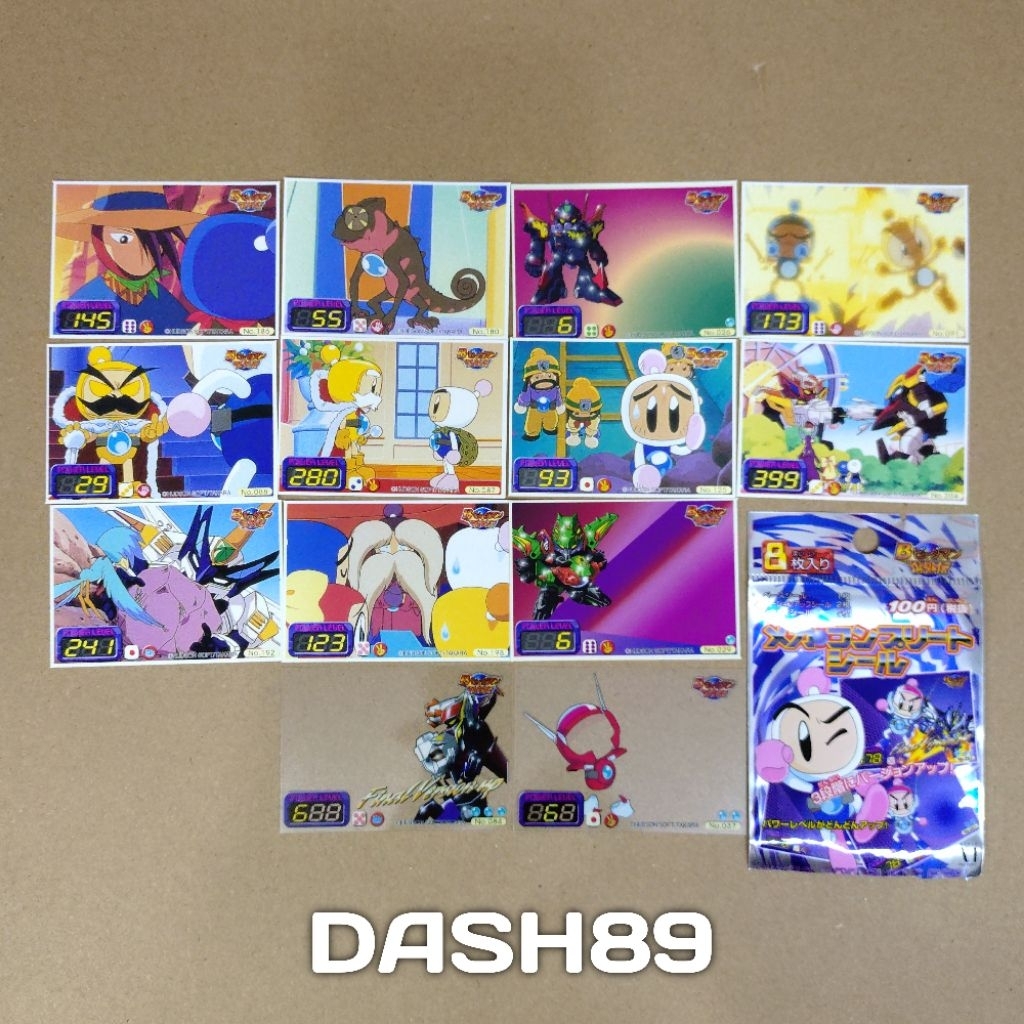 B-Daman Bakugaiden Mega Complete Sticker Set (13 Pcs)