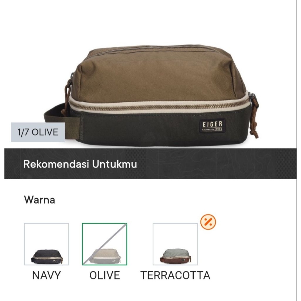 Eiger Wanderhaul Toiletry Kit