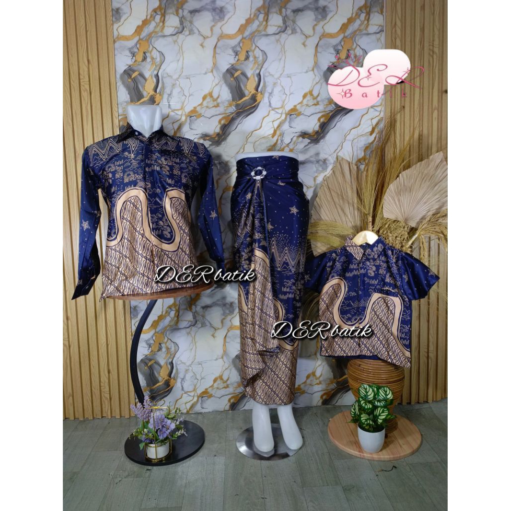 COD _KEMEJA PANJANG,KEMEJA ANAK,ROK LILIT__COUPLE LAN KELUARGA__(KEJORA NEVY)_ buat kondangan ATAU b