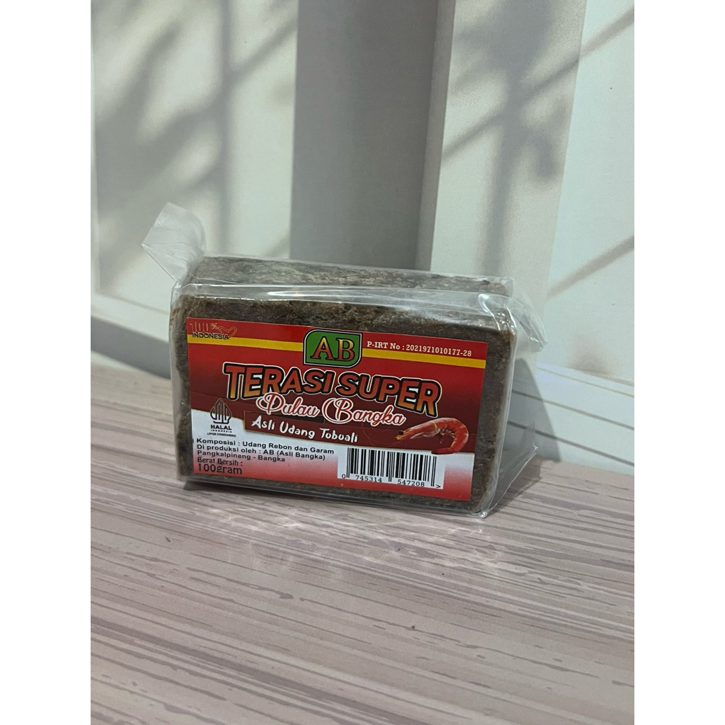 TERASI SUPER PULAU BANGKA ASLI 100%