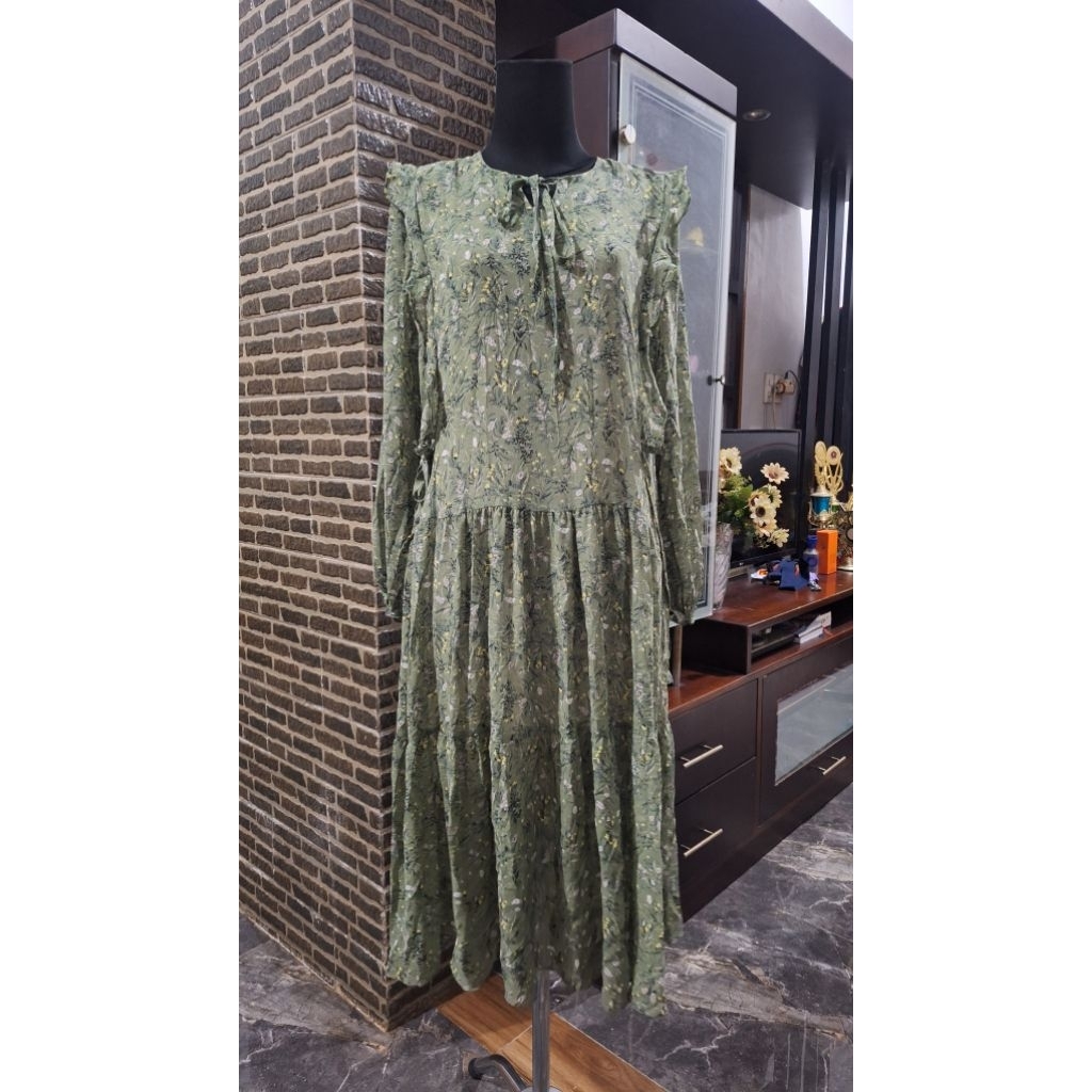 Dress sifon premium/ Dress vintage jumbo