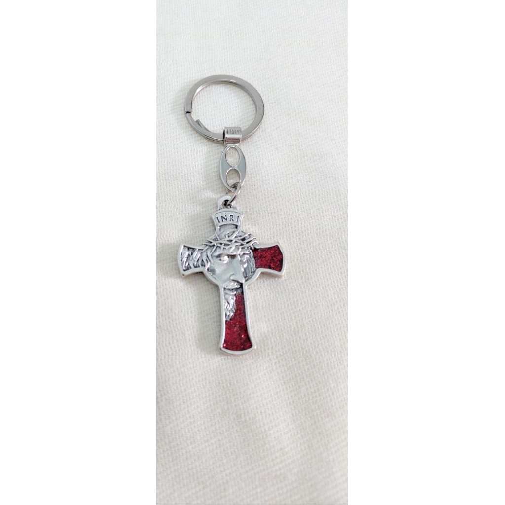 Gantungan Kunci Salib Yesus Katolik