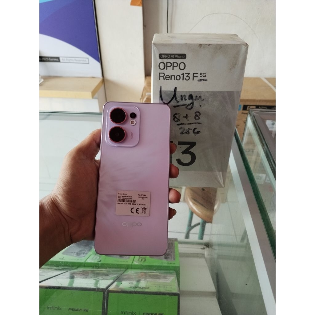 Oppo Reno 13F 5G 8/256 Second Like New