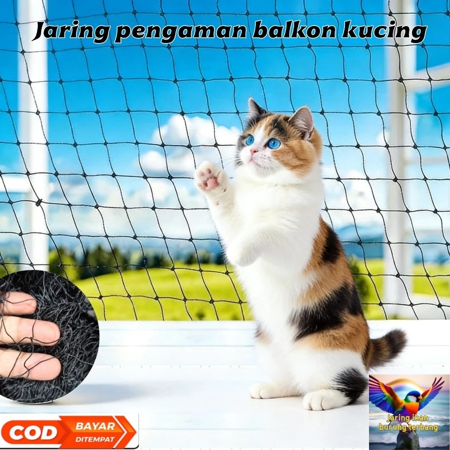 Jaring Pagar Ayam Unggas Kolam Ikan Murah HDPE