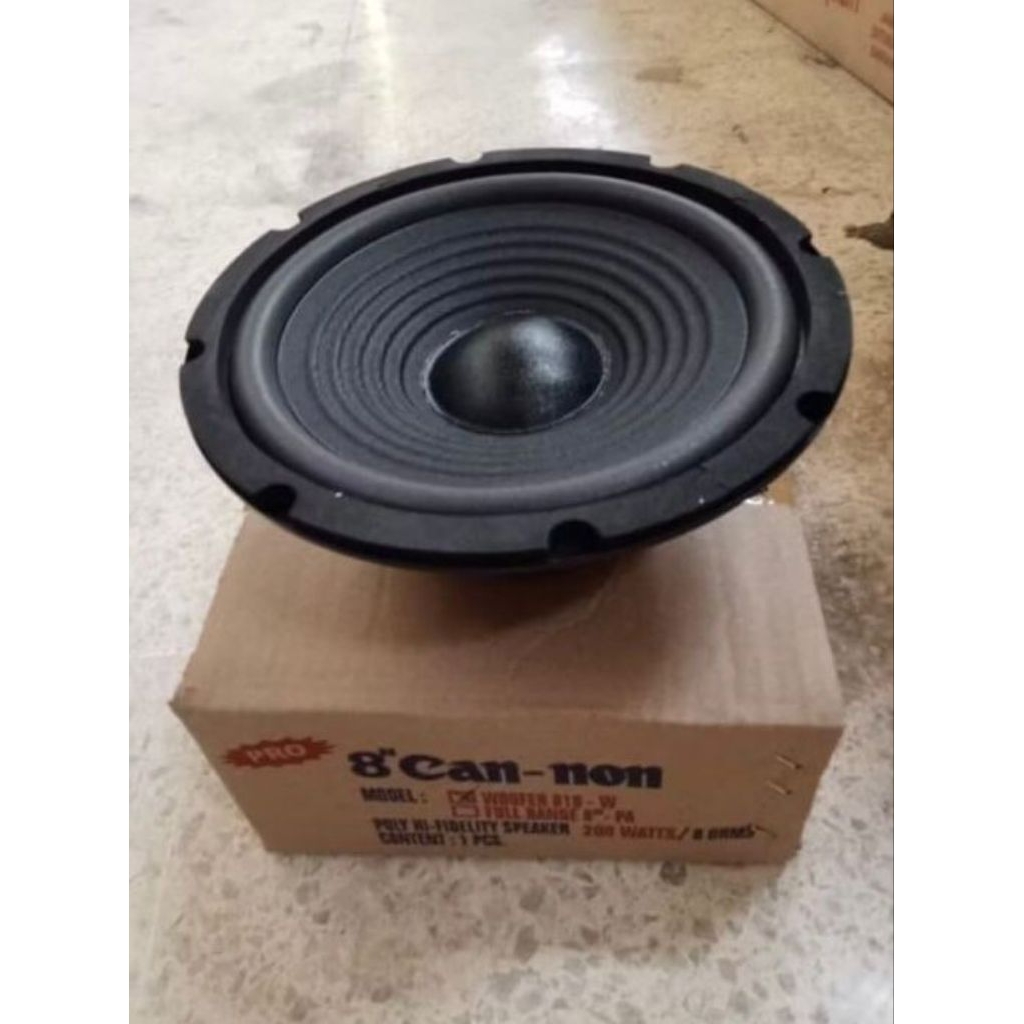 speaker 8" Cannon pro woofer