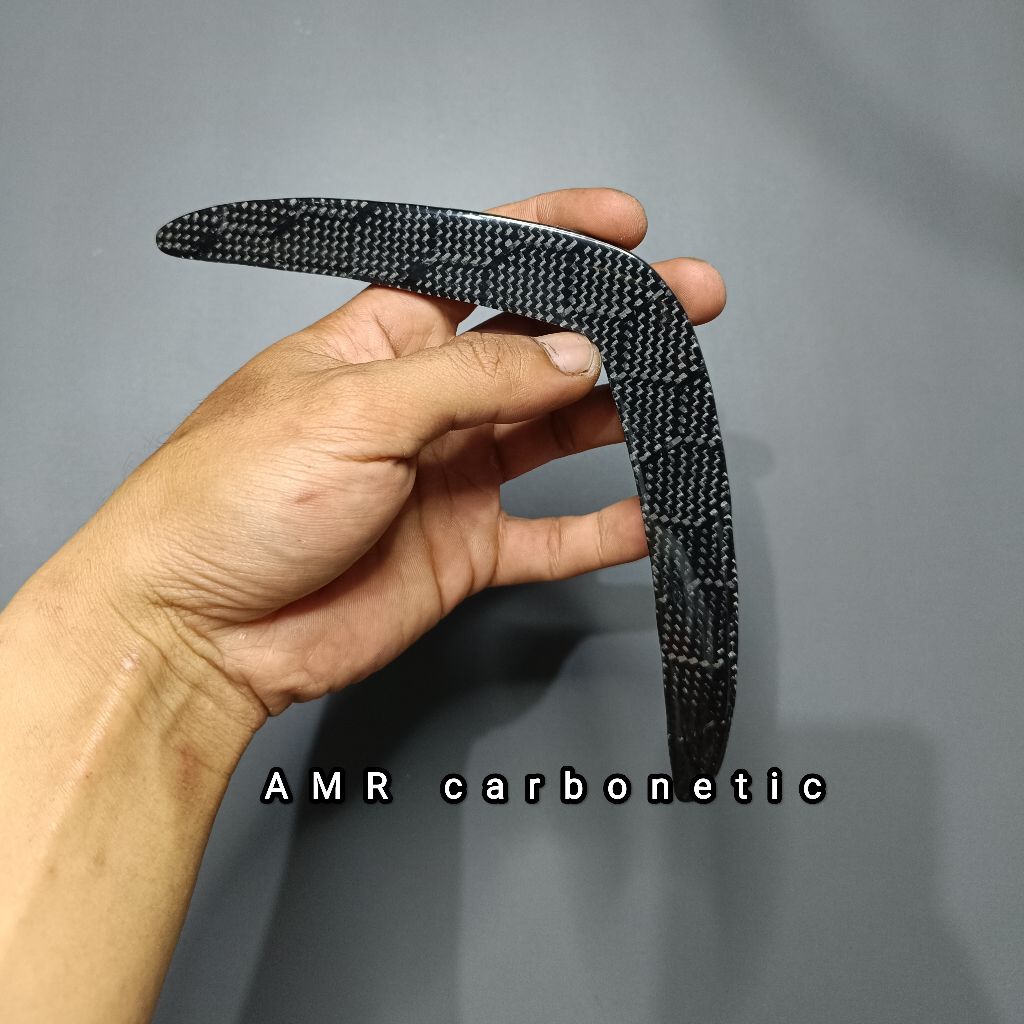 GARNIS/LIST LAMPU VARIASI BEAT KARBU CARBON KEVLAR