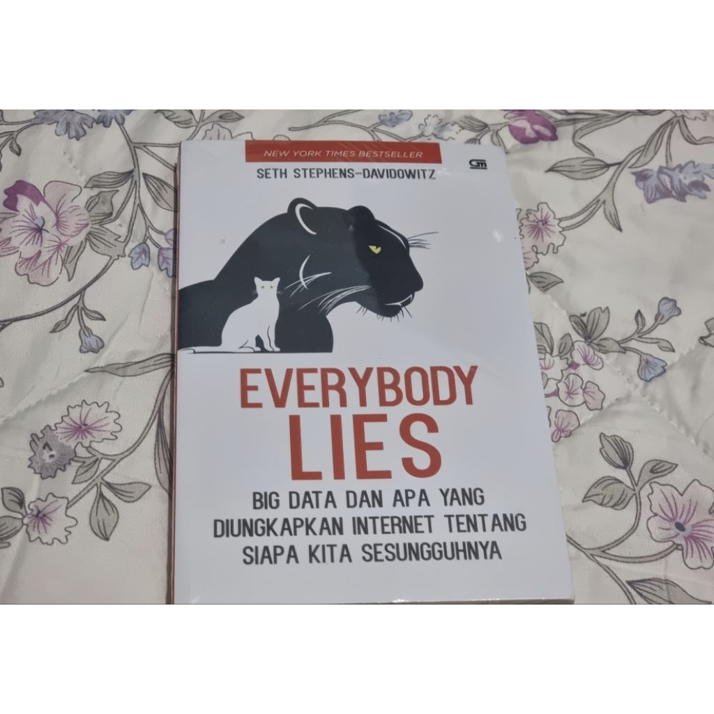 Buku Everybody Lies: Big Data dan Apa yang Diungkapkan Internet tentang Siapa Kita Sesungguhnya