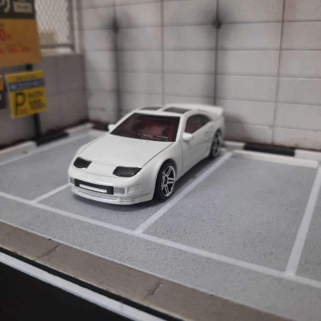 HOTWHEELS NISSAN 300 ZX TT PUTIH LOOSE